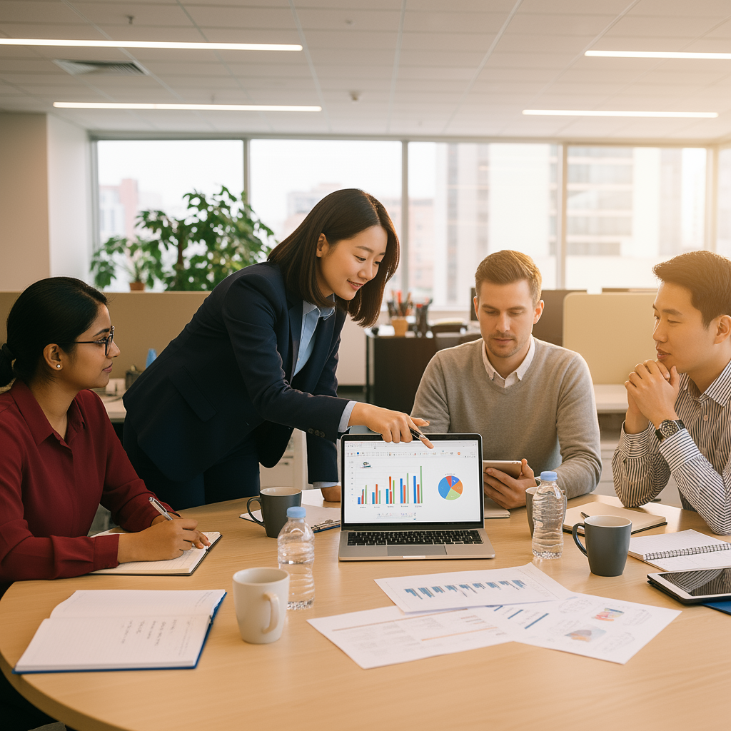 商業女性角色系列 - 場景 1